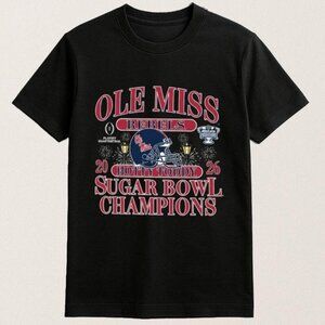 Ole Miss Rebels Sugar Bowl Champions 2026 T Shirt 91